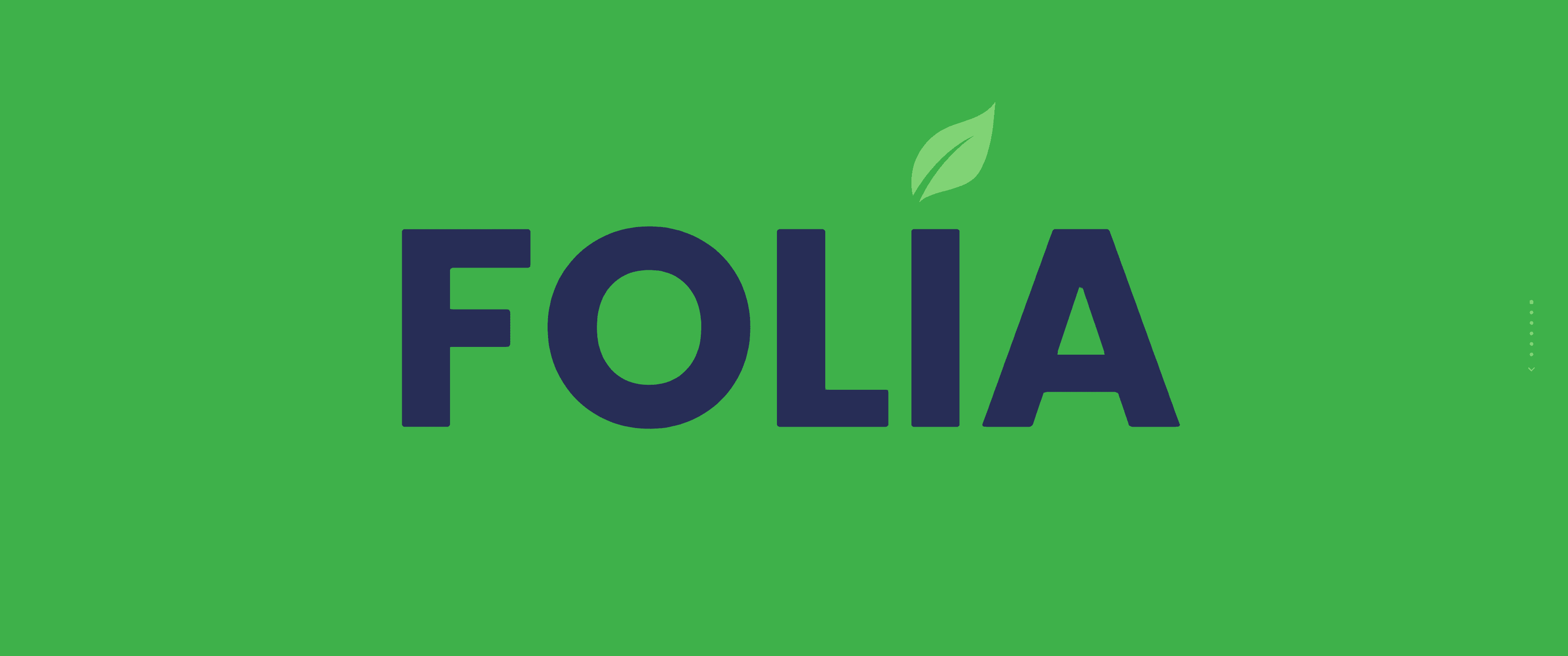 Folia Landing Page